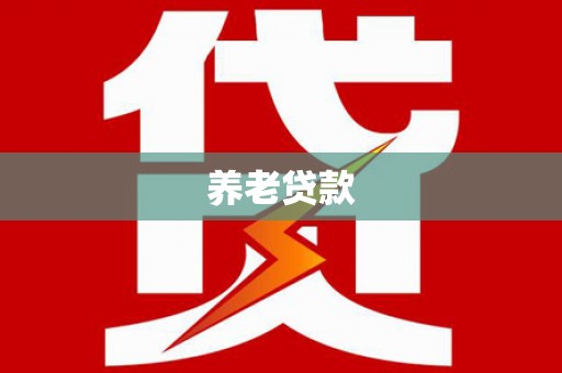 舟山新区养老贷款
