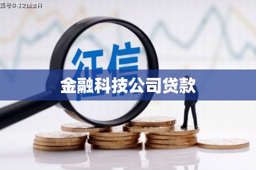 襄阳金融科技公司贷款
