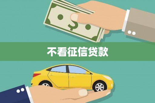 盐源不看征信贷款