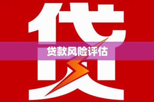 英吉沙贷款风险评估