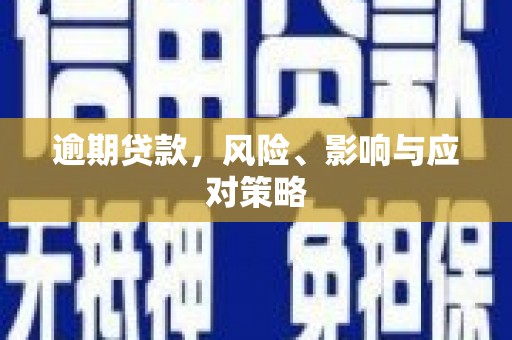 徐汇逾期贷款，风险、影响与应对策略