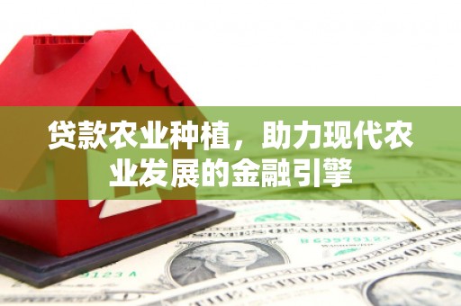 崇明贷款农业种植，助力现代农业发展的金融引擎