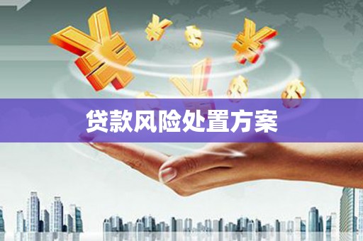 蕲春贷款风险处置方案