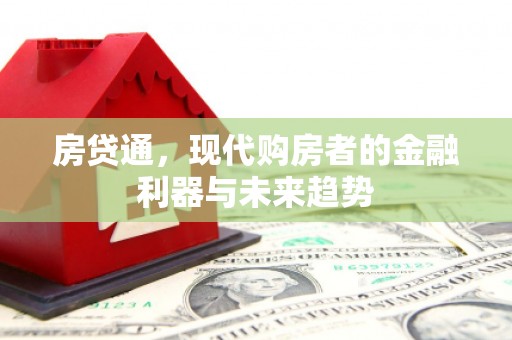 锦州房贷通，现代购房者的金融利器与未来趋势
