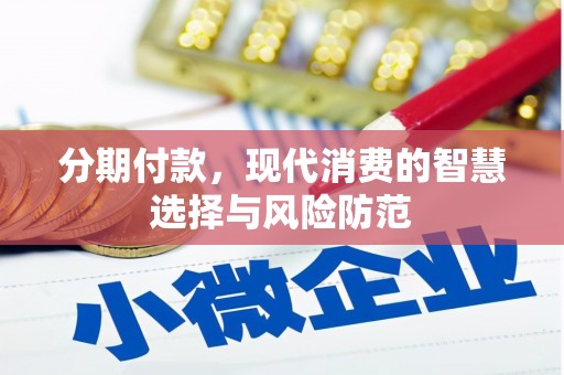 枝江分期付款，现代消费的智慧选择与风险防范