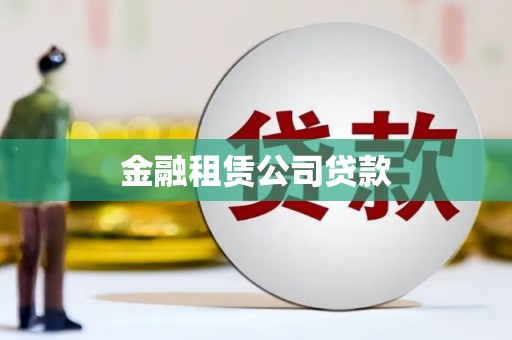 汶川金融租赁公司贷款