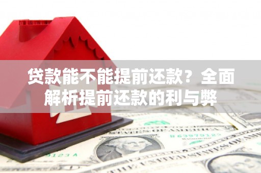 伊春贷款能不能提前还款？全面解析提前还款的利与弊